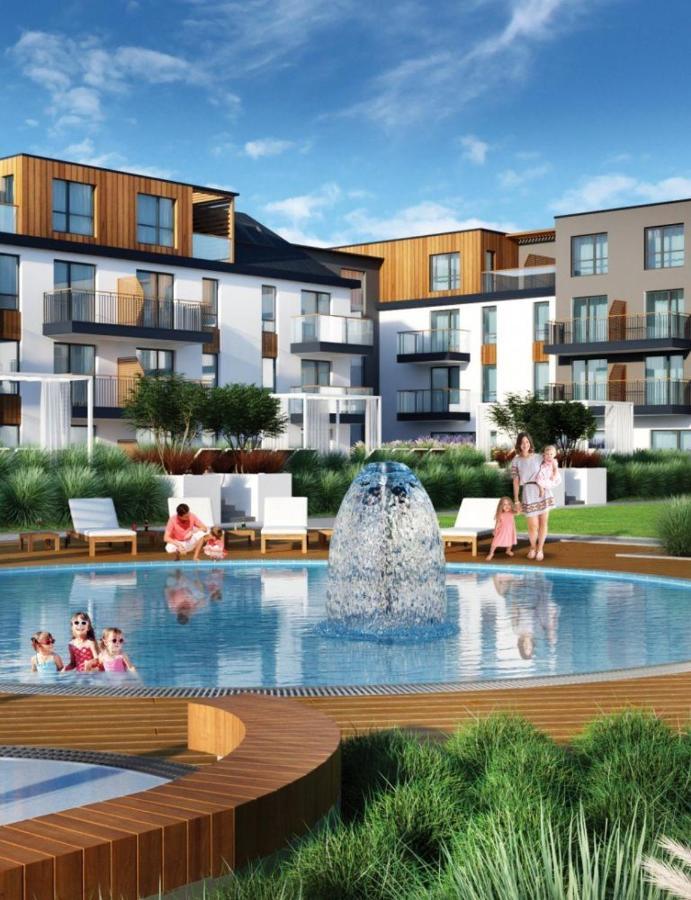 Bel Mare Patio And Garden C110 Apartman Miedzyzdroje Kültér fotó